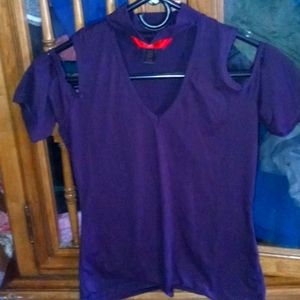 Dark purple top